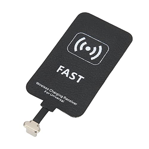 Wireless Charger Adapter, 10W Fast Wireless Charging Receiver Type C Interface Wireless Charger Receiver Chip für Mobiltelefone von Yosoo Health Gear