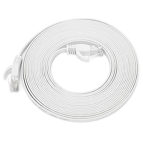 Yosoo Health Gear Ethernet -Kabel, Cat6 Gigabit 600 MHz 10 Gbit/S 8 Coppe Twisted Pair Draht Liefert Schnelle Geschwindigkeit RJ45 Internet LAN Computer Solid Patch (20m) von Yosoo Health Gear