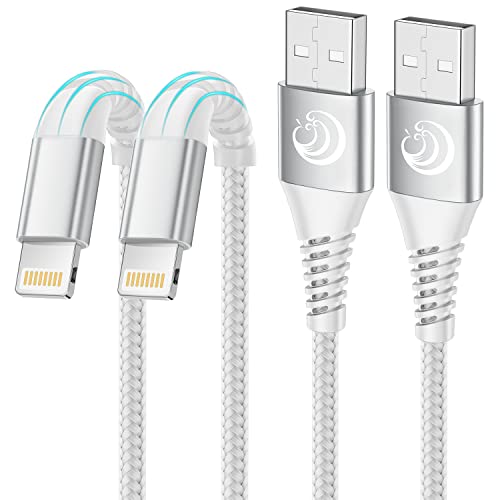 iPhone Ladekabel, Lightning Kabel [2Pack 2M+1M]] Ladekabel iPhone Schnellladekabel MFi Zertifiziert USB auf Lightning Kabel für iPhone 14 13 12 11 Pro Max Mini XR XS Max X 8 7 6 6s Plus 5s 5 Se iPad von Yosou