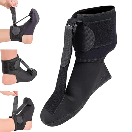 Youding Plantarfaszienschiene, weiche Achillesstrage, Stützstiefel für den Schlaf, Massagegerät und Nachtschiene für Plantarfaszien von Youding