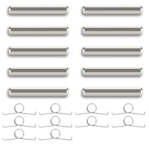 10 Sets L2 R2 Trigger Button Springs Replacement with Cylinder Compatible with DualSense PS5 Controller Spring Replacement Repair Part von Young Wolf