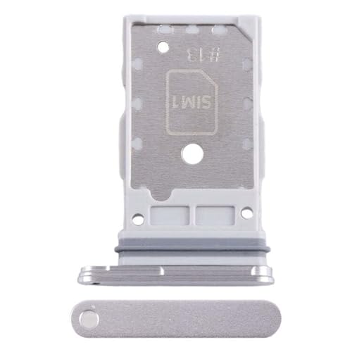 YuYue Electronic SIM-Fach Micro SD-Kartenhalter Slot Pin Ersatzteil Kompatibel mit Samsung Galaxy S24 und 5G Weiß von YuYue Electronic