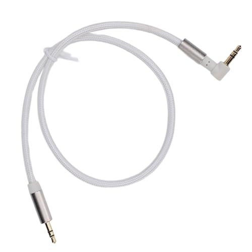 Yunseity 3,5-mm-Soundkabel, Rechtwinkliges 3,5-mm-Stereokabel, Breite Kompatibilität für Kopfhörer (1,5 m) von Yunseity