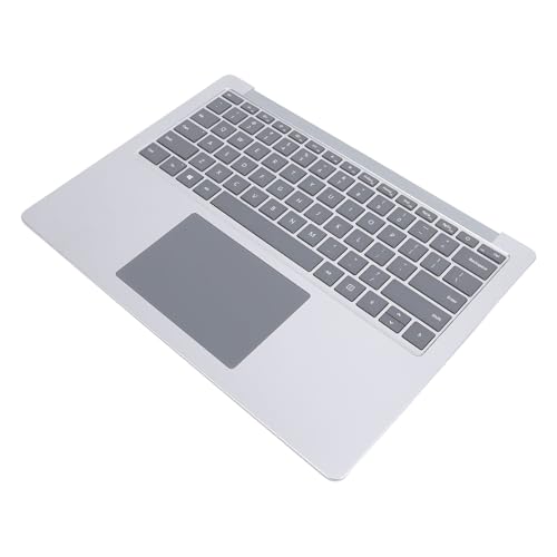 Yunseity Laptop-Handballenauflage-Tastatur, Laptop-Handballenauflage-Tastatur in Voller Größe und Touchpad-Baugruppe für Zubehör (Silver) von Yunseity