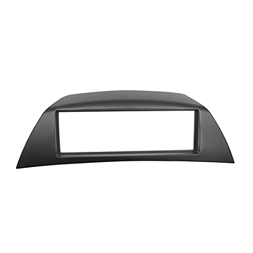 Yurefax 1 Din Autoradio Facia DVD Stereo CD Panel Dash Kit Trim Fascia Armaturenbrett Rahmen Schwarz, for Renault, Laguna III 2007 Radio-Stereo-Blendenrahmen von Yurefax