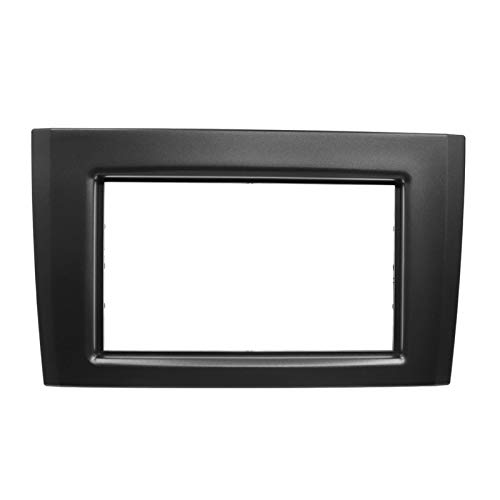 Yurefax Doppelte 2-DIN-Autoradio-Blende, for Volvo, XC90, Stereo-Schnittstelle, Armaturenbrett-CD-Verkleidung, Installationskit, Radioblende Radio-Stereo-Blendenrahmen(178x102mm) von Yurefax