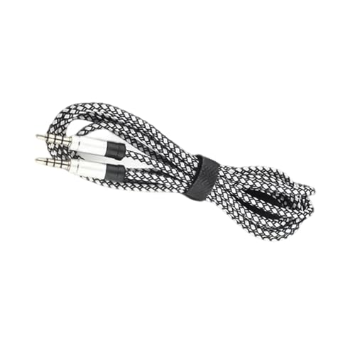 Ywmsfl Haltbarkeit 3 5 Mm Kabel Mit Goldener Spitze Und Nylon Flechten 3 5 Mm Kabel Für Weit Verbreitete Kompatibilität 1 5meter von Ywmsfl