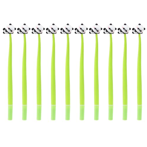 10PCS Panda Gel Stift Neuheit Schreiben Stift Nachfüllbare Gel Stift Schreiben Reibungslos Für Junge Mädchen Klasse Belohnung Weihnachten Geschenk von Yzdysg