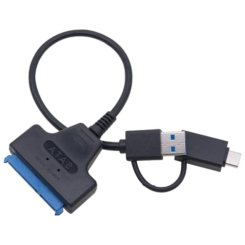 Yzdysg USB C Zu Festplatten Adapterkabel Für 2 5 Zoll Laptop Festplatten Externer Festplattenwandler Schneller Geschwindigkeit Für PC Laptop von Yzdysg