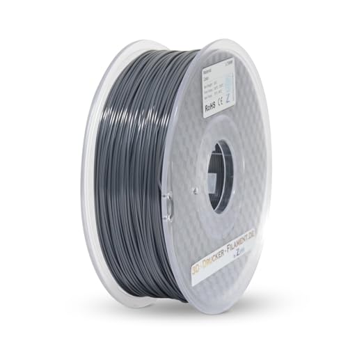 Z3D® Drucker Filament PETG 2,85mm 1kg GRAU-DUNKEL von Z3D