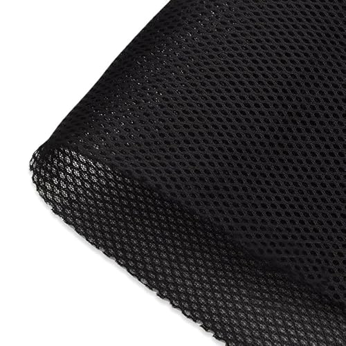 ZACUNXY Akustikstoff，Lautsprecher Stoff Lautsprecher Staub Tuch Grill Stereofilter Stoff Mesh Audio Lautsprecher Box Staubdichte Grillkleidung #Black 1.4x0,5m von ZACUNXY