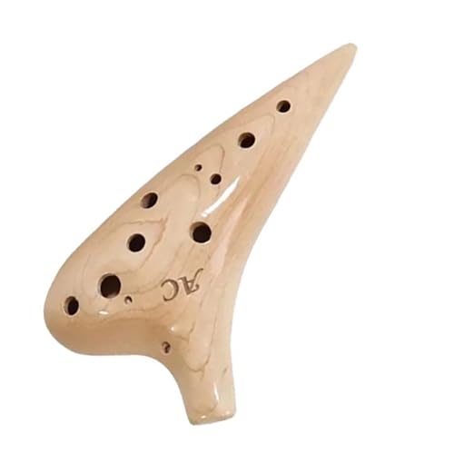 Okarina-Instrument Massivholz Ocarina 12 Löcher Musikinstrumente Triple Ocarina Professional Für Anfänger Bietet Zubehör(12-hole 1) von ZAMASS