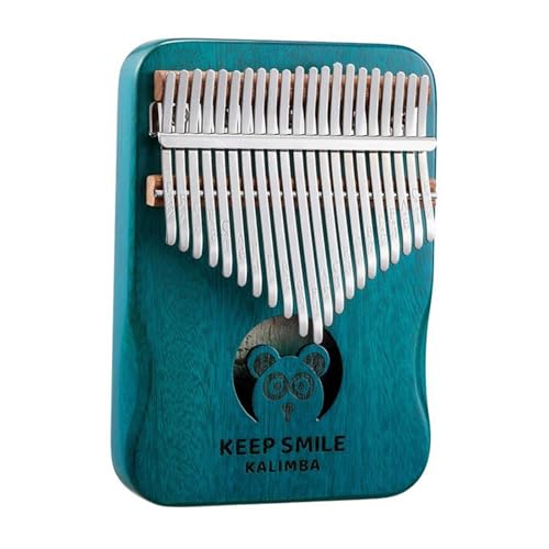 Professionelle Kalimba 17/21 Tasten Kalimba Fingerklavier Vollfurnier Massivholz Ahornholz Daumenklavier Anfängerinstrument(21 keys3) von ZAMASS