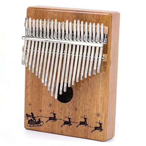 Professionelle Kalimba 17/21 Tasten Kalimba Tastaturinstrument Holz Kalimbas Professionelle Musikinstrumente Zubehör Anfänger Finger Klavier(21 keys4) von ZAMASS