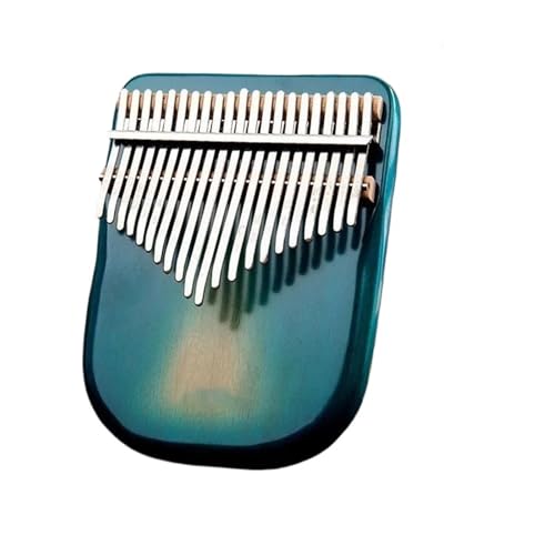 Professionelle Kalimba 17/21 Tasten Kalimba Walnuss Curly Figure Tastatur Daumen Klavier Fase Calimba Instrumente Mit Stimmhammer(21 keys4) von ZAMASS