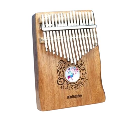 Professionelle Kalimba Blume Acryl Kalimba 17 Tasten Professionelles Holzinstrument Kleines Musical(Style 4) von ZAMASS