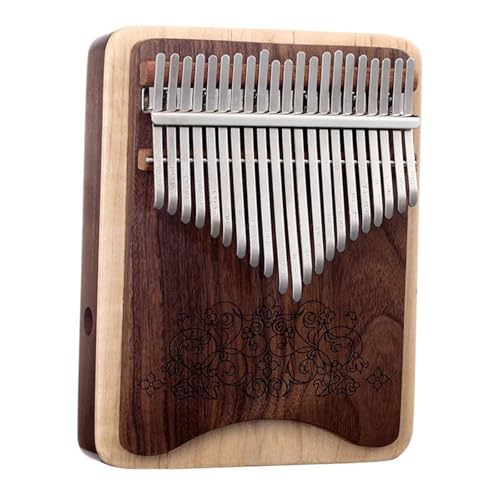 Professionelle Kalimba Kalimba 21 Tasten Kit Schwarz Walnuss Daumen Klavier Professionelle Hohl Calimba Tastatur Musikinstrument Mit Zubehör von ZAMASS