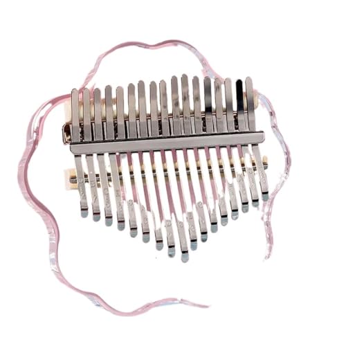 Professionelle Kalimba Tragbare Acryl Kalimba 17 Tasten Chromatisches Daumenklavier Anfänger Kalimbas Professionelles Tasteninstrument(Style 1) von ZAMASS