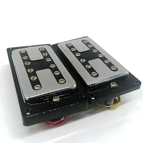 Tonabnehmer Pickups Set Elektrische Gitarre Pickup Kupfer Shell I-Förmigen Alnico Geeignet Für LP Elektrische Gitarre Zubehör(Black) von ZAMASS