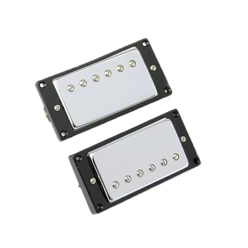 Tonabnehmer Pickups Set Passend Für LP-E-Gitarren-Tonabnehmer Humbucker Vintage-Tonabnehmer Hals/Brücke Gitarren Tonabnehmer-Teile Ersatz(B+N) von ZAMASS