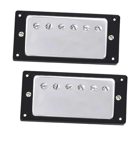 Tonabnehmer Pickups Set Tonabnehmer Für E-Gitarre, Humbucker-Tonabnehmer Für Hals Und Steg Für E-Gitarre Im LP-Stil von ZAMASS