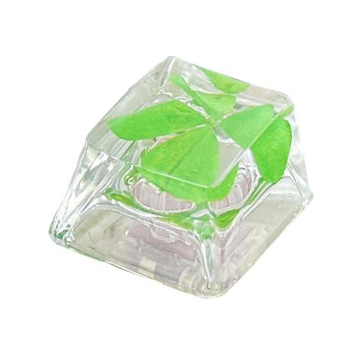 ZBIianxer Circuit Keyboards Tastenkappen Clovers Keycap Mechanische Tastaturen Transparency Clovers Resin Keycap Replacement von ZBIianxer