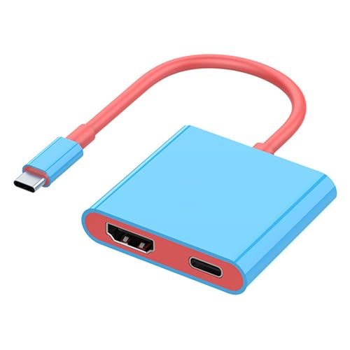 ZBIianxer Kleine USB C Zu HDTV Adapter USB C Zu-4K HDTV Ausgangskonverter Einfaches Andocken Von USB C Hubs Einfache Geräteverbindung von ZBIianxer