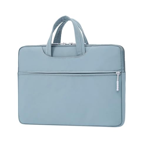 Computertasche Laptop-Hülle, Notebook-Tasche, wasserdicht, for Laptop, Buchhülle, Handtasche FüR Computer(Port Gray,14.1-15.4 Inch) von ZBJZUIMEI