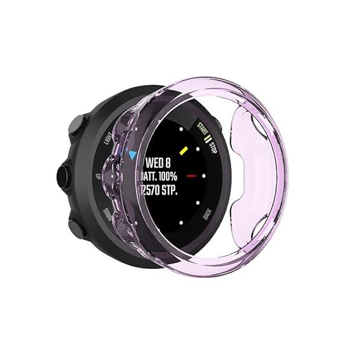 ZEDEVB Schutzhülle für Garmin Forerunner 45S / 45 Smartwatch, TPU, Silikon, Violett von ZEDEVB