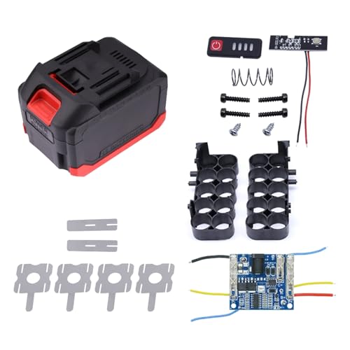 ZEKANXX Batterie-Aufbewahrungsbox für Batteriehalter und PCB-Ladeplatine für einfache Installation von ZEKANXX