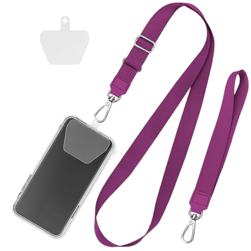 ZEKANXX Handy-Umhängeband für den Hals und die Schulter, mit Laschen, Crossbody-Handy-Umhängeband von ZEKANXX