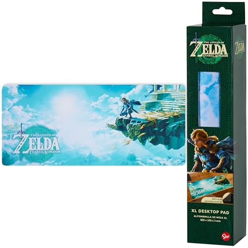 Zelda Gaming Mauspad xxl, rutschfeste Schreibtischunterlage für Gamer 800 x 350 mm von ZELDA