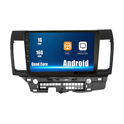 Android 10 Autoradio Autonavigation Stereo Multimedia Player GPS Radio 2.5D Touchscreen fürMitsubishi Lancer 2006-2018 von ZERTRAN