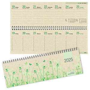 ZETTLER KALENDER Tischquerkalender Grasserie 2025 von ZETTLER KALENDER