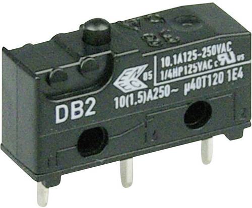 ZF DB2C-C1AA Mikroschalter DB2C-C1AA 250 V/AC 10A 1 x Ein/(Ein) tastend von ZF