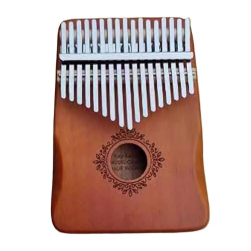 Mahogany Kalimba 17 Key Thumb PianoExquisite Marimba Musical Good Accessory Daumenklavier(Brown) von ZGXNYI