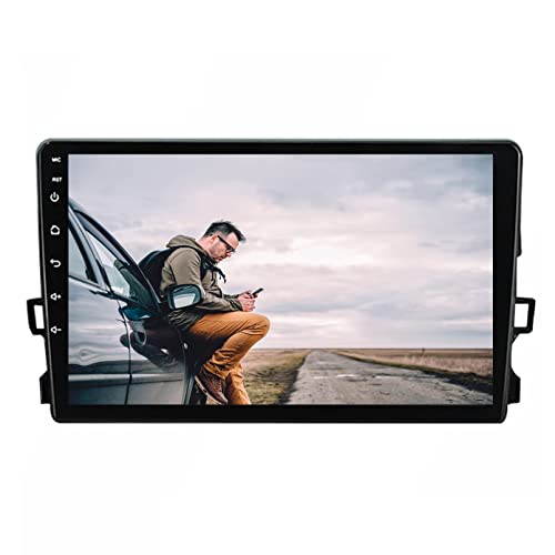 ZGYBDH Android 11 Autoradio Touchscreen Auto Stereo für Toyo-ta Auris E150 2006-2012 9-Zoll-Monitor Autoradio Auto DVD-Player Audio Bluetooth Anruf Freisprecheinrichtung Link Spiegel Lenkradsteuerung von ZGYBDH