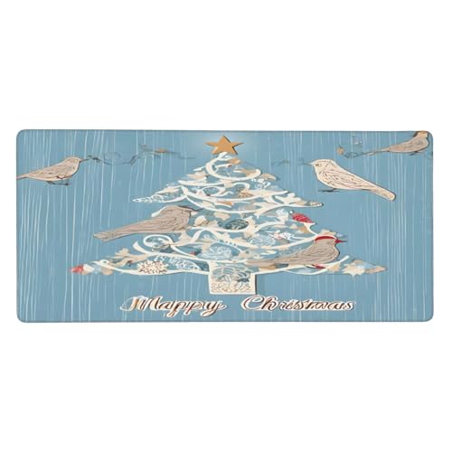 Mauspad mit Muschelmotiv, bedruckt, 40,6 x 90,2 cm, großes Gaming-Mauspad, rutschfestes Zubehör für Computer, Laptop, Büro, Zuhause von ZHANLEI