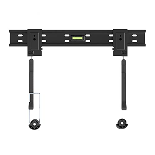 Universal-TV-Ständer, TV-Ständer, niedriges Profil, feste TV-Wandhalterung, TV-Halterung mit Kordelzug, Schnappverschluss, integrierte Wasserwaage, 81,3 cm - 152,4 cm, universelle TV-Halterung, hält Universal-TV-Ständer, TV-Ständer, niedriges Profil, feste TV-Wandhalterung, TV-Halterung mit Kordelzug, Schnappverschluss, integrierte Wasserwaage, 81,3 cm - 152,4 cm, universelle TV-Halterung, hält von ZHANQUAND