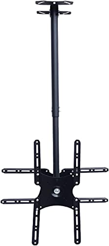 ZHANQUAND Universal-TV-Ständer, multifunktional, doppelseitig, Decken-TV-Halterung, voll beweglich, 360° drehbar, TV-Halterung, passend für 81,3 - 199,5 cm Flachbildfernseher, max. VESA 400 x 400 mm ZHANQUAND Universal-TV-Ständer, multifunktional, doppelseitig, Decken-TV-Halterung, voll beweglich, 360° drehbar, TV-Halterung, passend für 81,3 - 199,5 cm Flachbildfernseher, max. VESA 400 x 400 mm von ZHANQUAND