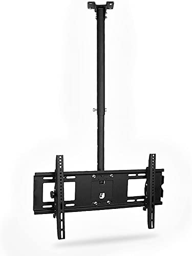 ZHANQUAND Universal TV Ständer Multifunktion TV Deckenhalterung, Höhenverstellbar Flache Neigung Decke TV Wandhalterung, Decke TV Halterung Passend für 42-70 Zoll Fernseher Plasma Panel Display TV ZHANQUAND Universal TV Ständer Multifunktion TV Deckenhalterung, Höhenverstellbar Flache Neigung Decke TV Wandhalterung, Decke TV Halterung Passend für 42-70 Zoll Fernseher Plasma Panel Display TV von ZHANQUAND