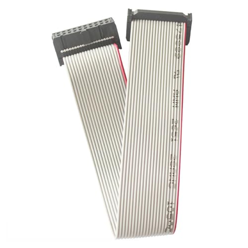 ZHAPEG 20P 20Pins 2 54mm 20cm JTAG AVR Download Kabel Draht Anschlüsse Graues Flachband Datenkabel von ZHAPEG