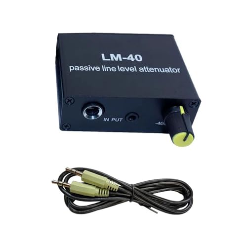 ZHAPEG Passiver Abschwächer Line Ausgangssignale Soundkarte Lautsprecher 3 5 Mm/6 5 Mm Ausgang Niedrige Pegel Konverter Mikrofon Mikrofonanschluss ZHAPEG Passiver Abschwächer Line Ausgangssignale Soundkarte Lautsprecher 3 5 Mm/6 5 Mm Ausgang Niedrige Pegel Konverter Mikrofon Mikrofonanschluss von ZHAPEG