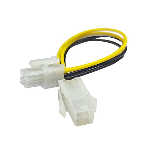 ZHENJIHE 4Pin PC Kabel CPU Netzteil Verlängerung Kabel Kabel Desktop 4 Pin 4P Strom Stecker Auf Buchse Kabel 20cm 7 9'' von ZHENJIHE