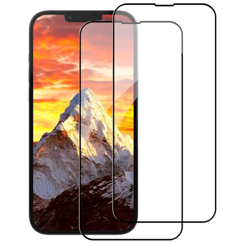 ZHOUDSAEIFD Schutzfolie für Samsung Galaxy A35 5G/A55 5G, 2 Stück HD Displayschutzfolie aus Gehärtetem Glas mit Schwarzem Rand, 9H Härte, Kratzfest, Bruchsicher, Schutzfolie Handy Panzerfolie von ZHOUDSAEIFD