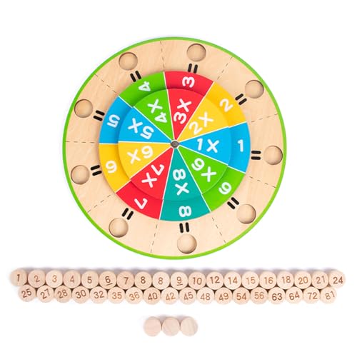 Neun Neun Multiplikationsformel Tabelle Mathematik Lernwerkzeug Multiplikationszeiten Mathe Spielzeug Für Vorschule Und Grundschule von ZICHENXR