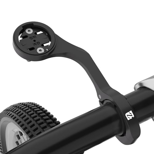 Fahrradcomputer-Halterung für Garmin, Fahrrad-GPS-Computerhalterung, Vorderradhalterung für Fahrer, Fahrradcomputer-Halterung für 25,6 mm und 31,8 mm Fahrradlenker, Fahrradhalterung mit Adapter, für von ZIDAOKA