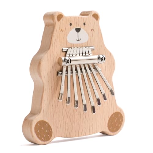 7 Keys Holz Marimba Daumen Klavier 7 Schlüssel Finger Klavier Daumen Instrument Für Kinder Erwachsene Anfänger Geburtstag Musikalische Geschenk von ZIDDAR