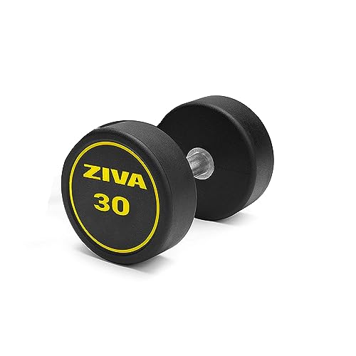ZIVA Performance hanteln, schwarz/gelb, 30 Kg von ZIVA