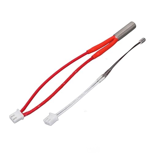 Heizstab-Thermistor-Set, 24 V, 40 W, Hochtemperaturbeständig für Sermoon V1 V1 Pro von ZJchao